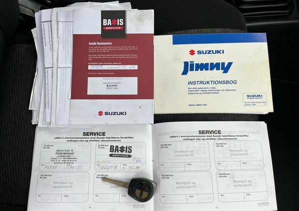 Suzuki Jimny cena 40700 przebieg: 109000, rok produkcji 2005 z Kraków małe 154